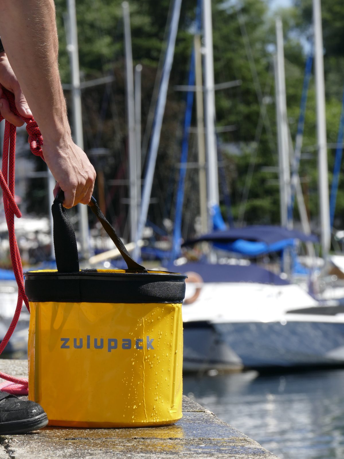 BOSCO 12 – Seau pliable nautique 12L | ZULUPACK