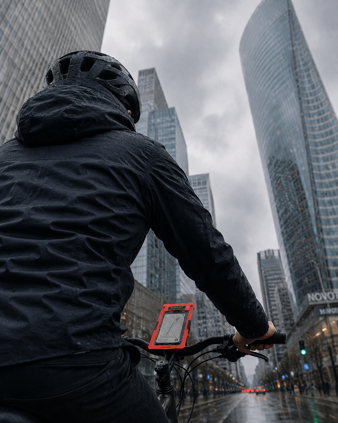 TWIST & RIDE — Support téléphone vélo étanche IP68 │ ZULUPACK